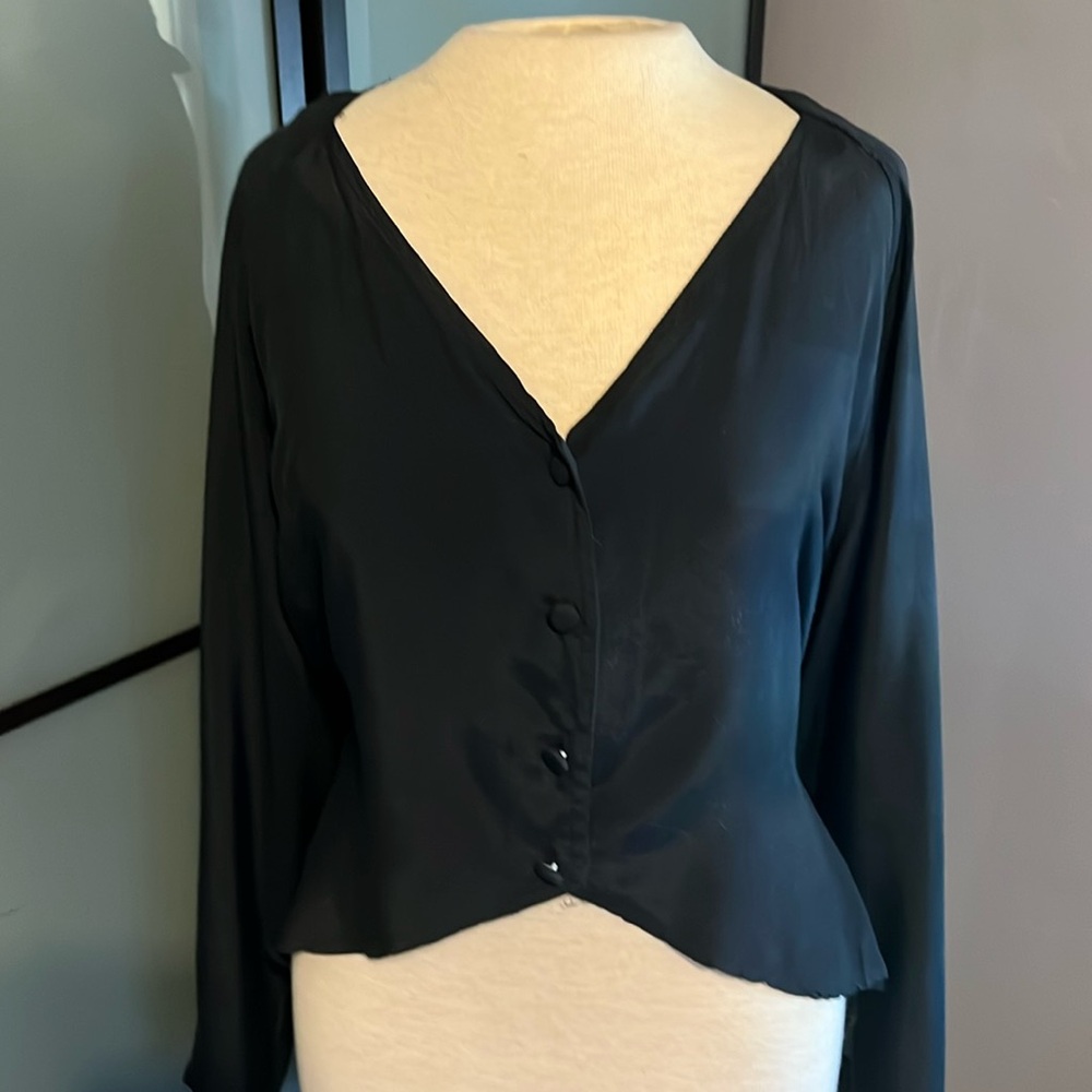 Black Blouse size large